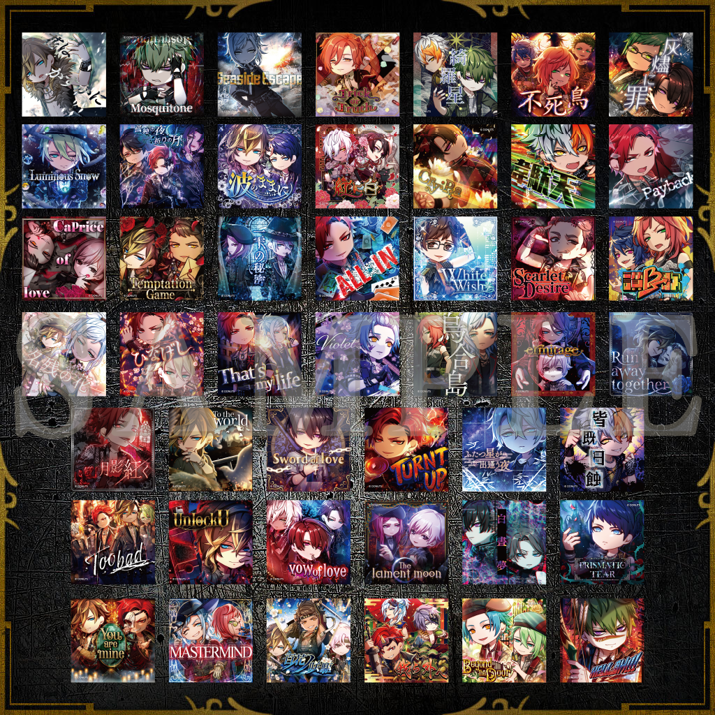 ブラスタ 晶 チェキカ フォトカ ステッカー コースター 36点 ブラスタ 晶 チェキカ フォトカ ステッカー コースター 36点