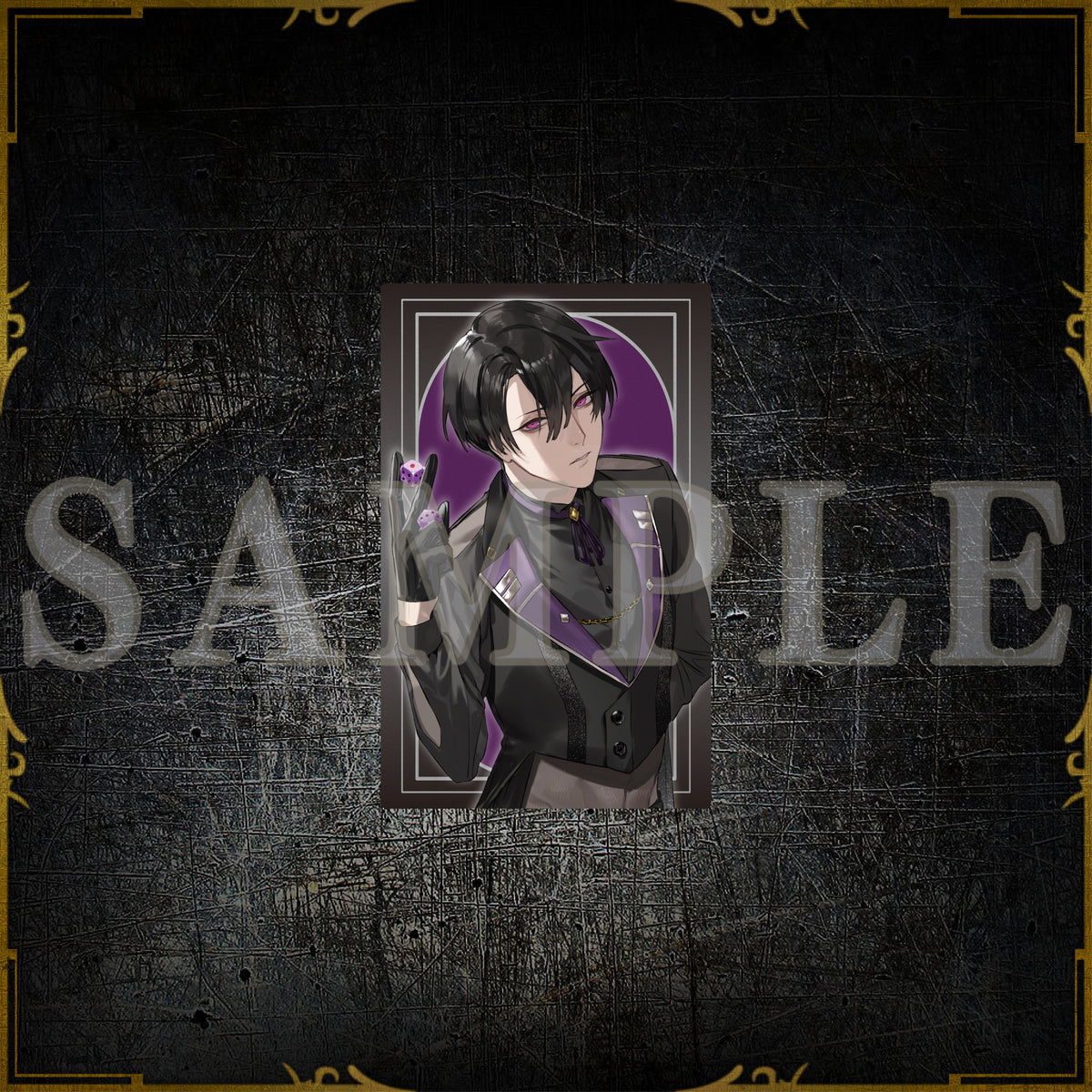 AGF2025 ビジュアルフォトカード – ブラックスター -Theater Starless