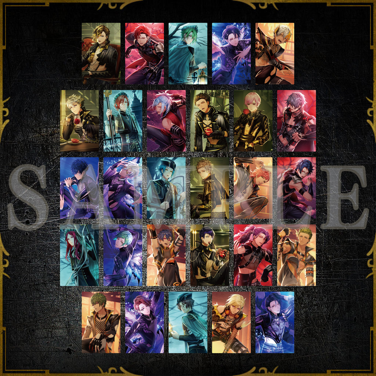 101P⑥【オトメイトストア　ハイカラ流星組　賢　ブラックデー　フォトカード 101P⑥【オトメイトストアハイカラ流星組賢ブラックデーフォトカード