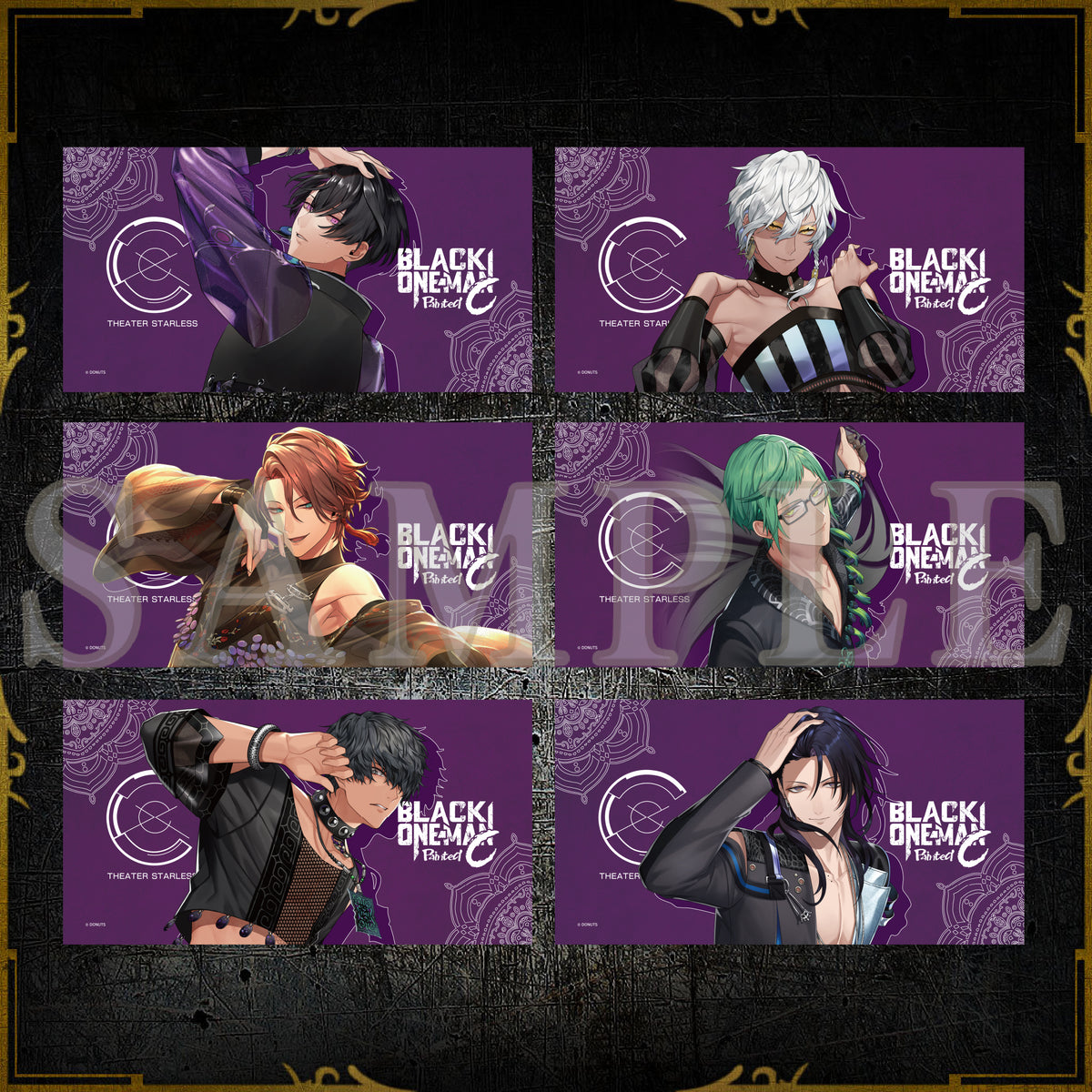 受注生産限定】ビッグバスタオル Painted C – ブラックスター -Theater
