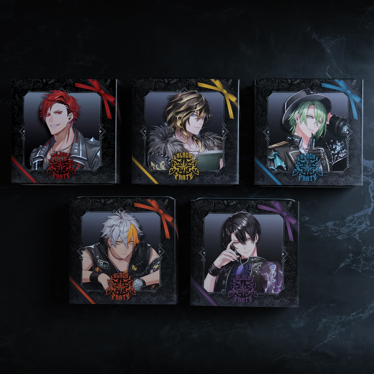 Team W】BLVCK COOKIE TIN（ブラックスター -Theater Starless- ver