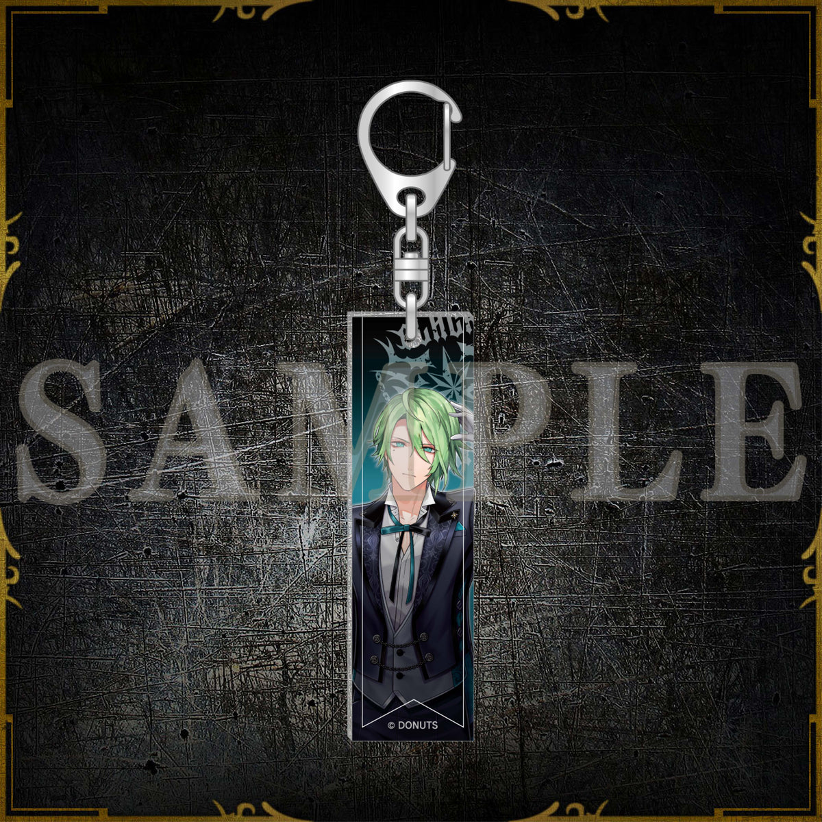 BLACK PARTY アクリルキーリング – ブラックスター -Theater Starless