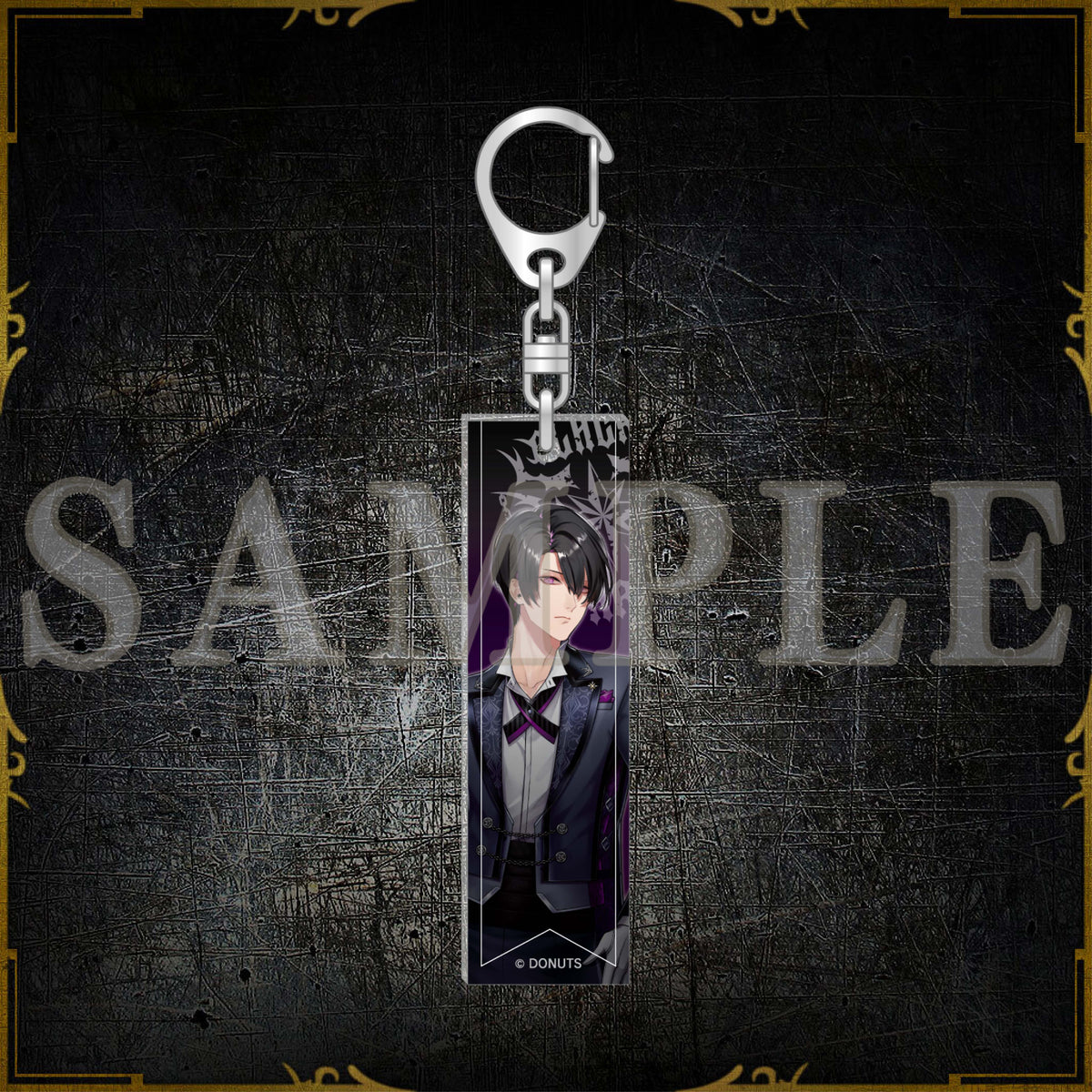 BLACK PARTY アクリルキーリング – ブラックスター -Theater Starless