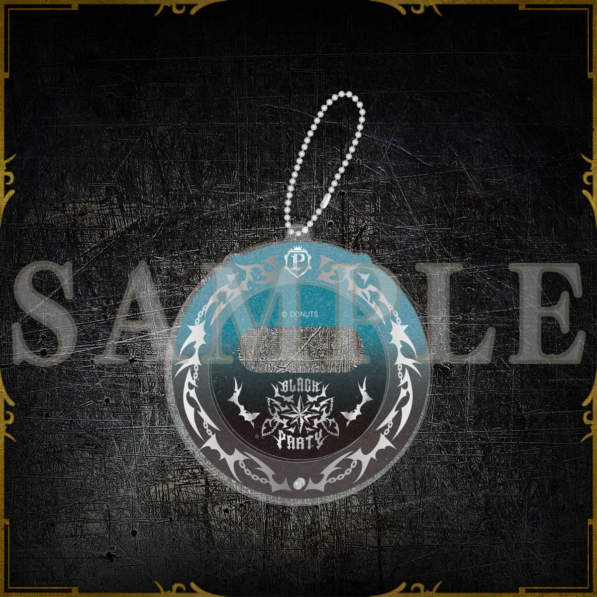 Francisco 缶バッジ オーロラ缶バッジ – ブラックスター -Theater Starless