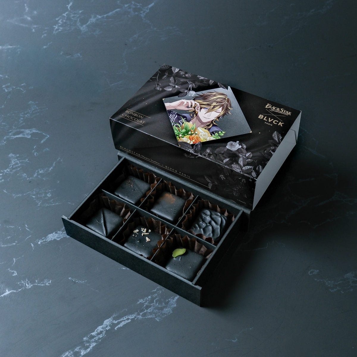 ボンボネロ bonbonero ダーク アクリル ブラック black 562c716ccb28edf070b1614b21b23c