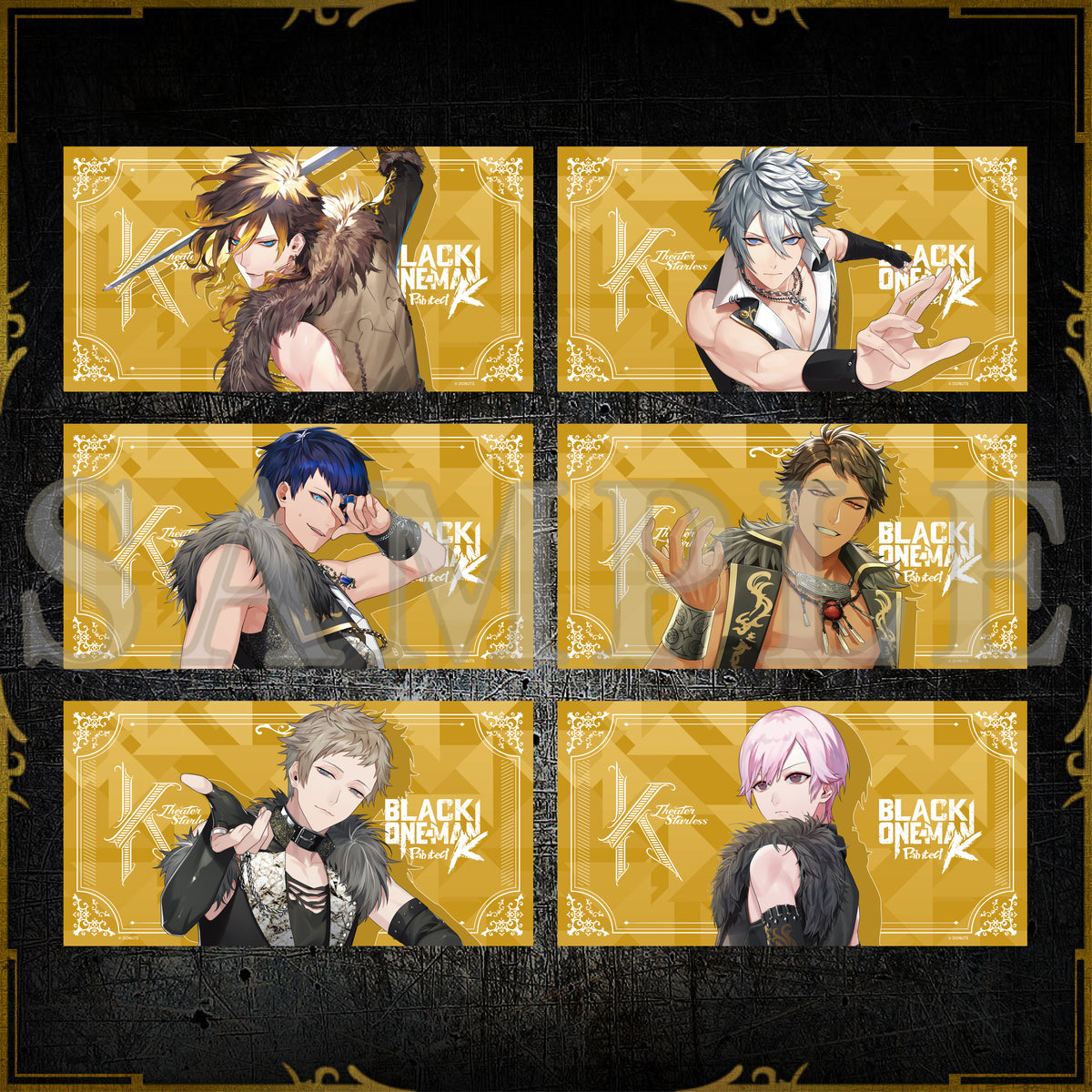 受注生産限定】ビックバスタオル Painted K – ブラックスター -Theater