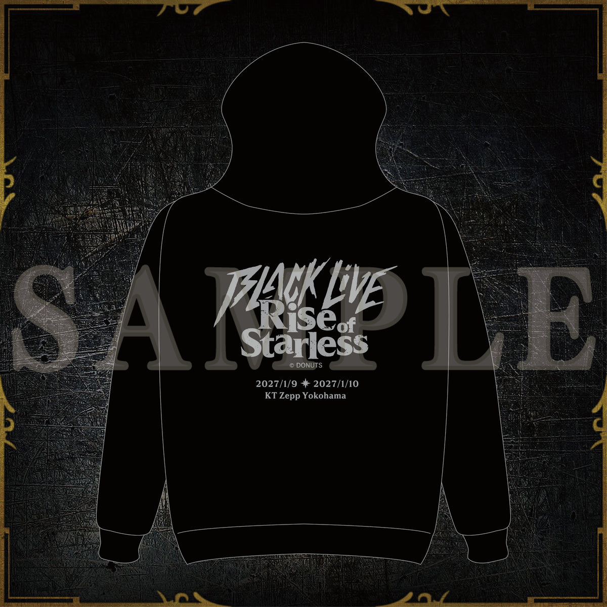 BLACK star パーカーのみ BLACK LIVE -Rise of Starless- パーカー – ブラックスター -Theater