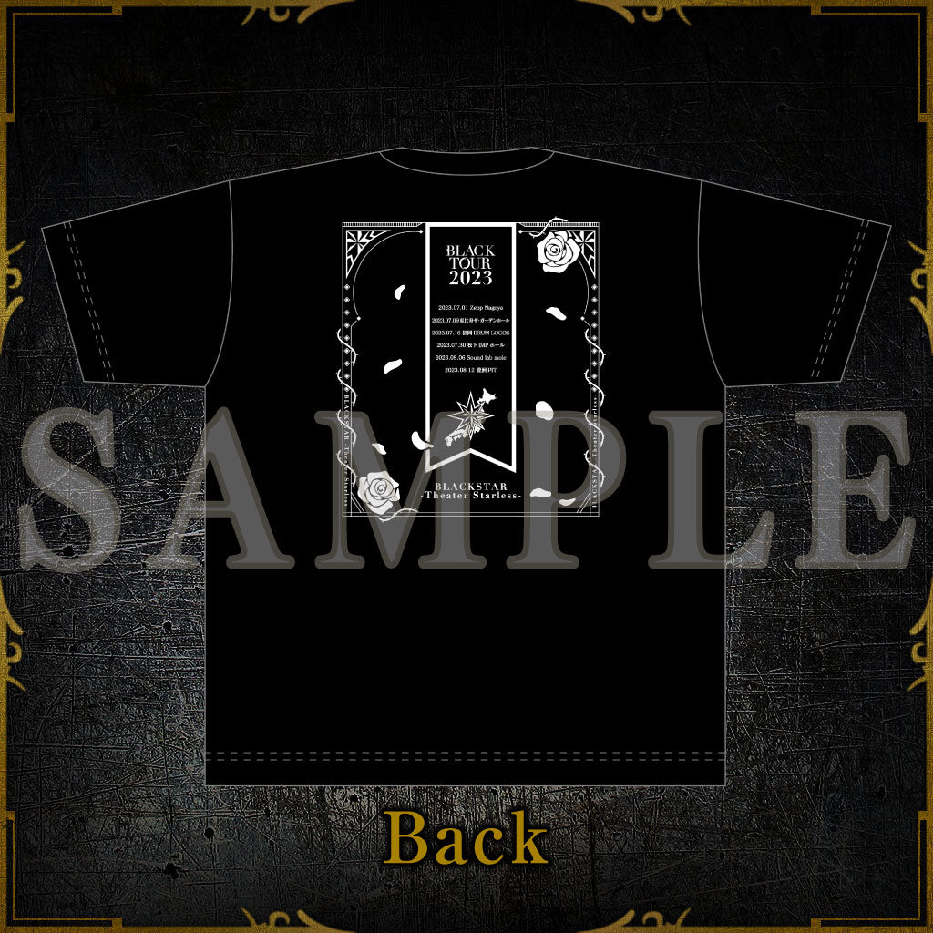 ツアーTシャツ – ブラックスター -Theater Starless- Official Store