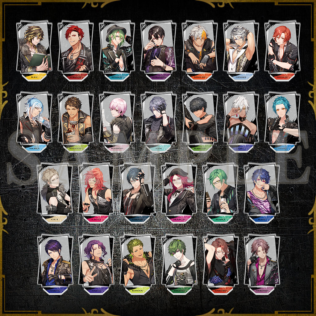 BLACK TOUR 2022 アクリルスタンド – ブラックスター -Theater BLACK TOUR 2022 アクリルスタンド – ブラックスター -Theater