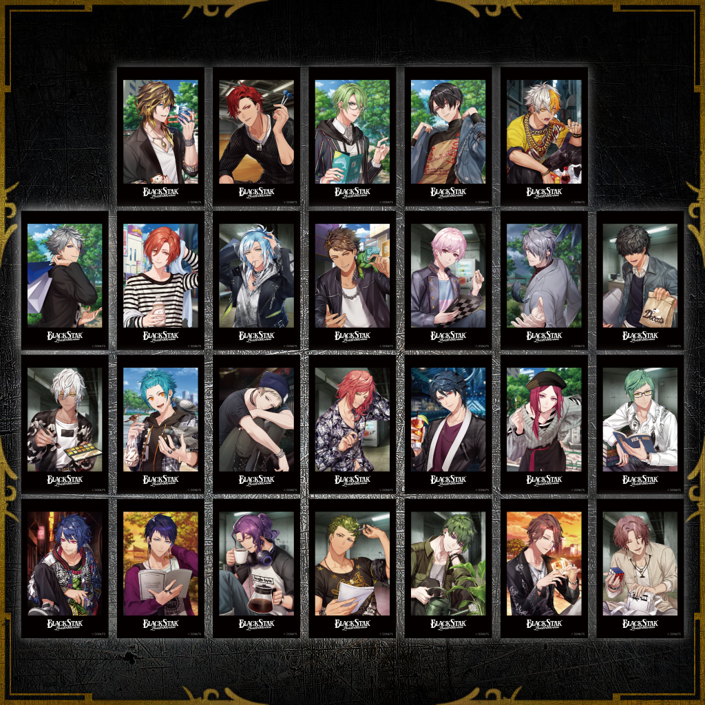 MEOVV 1stEP TheBlackLabel 予約特典 チェキ 5枚セット チェキ風カード 私服ver. – ブラックスター -Theater Starless