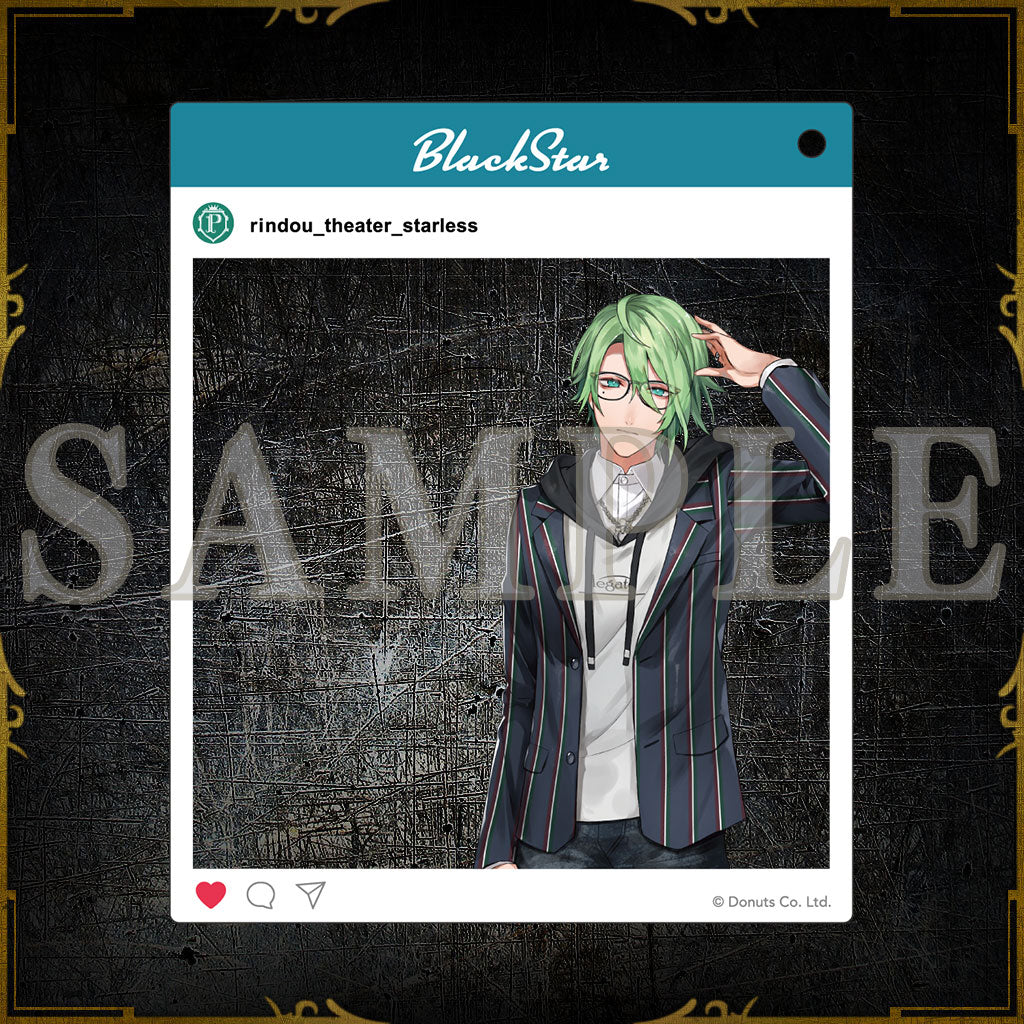 SNS風アクリルキーホルダー Vol.2 – ブラックスター -Theater