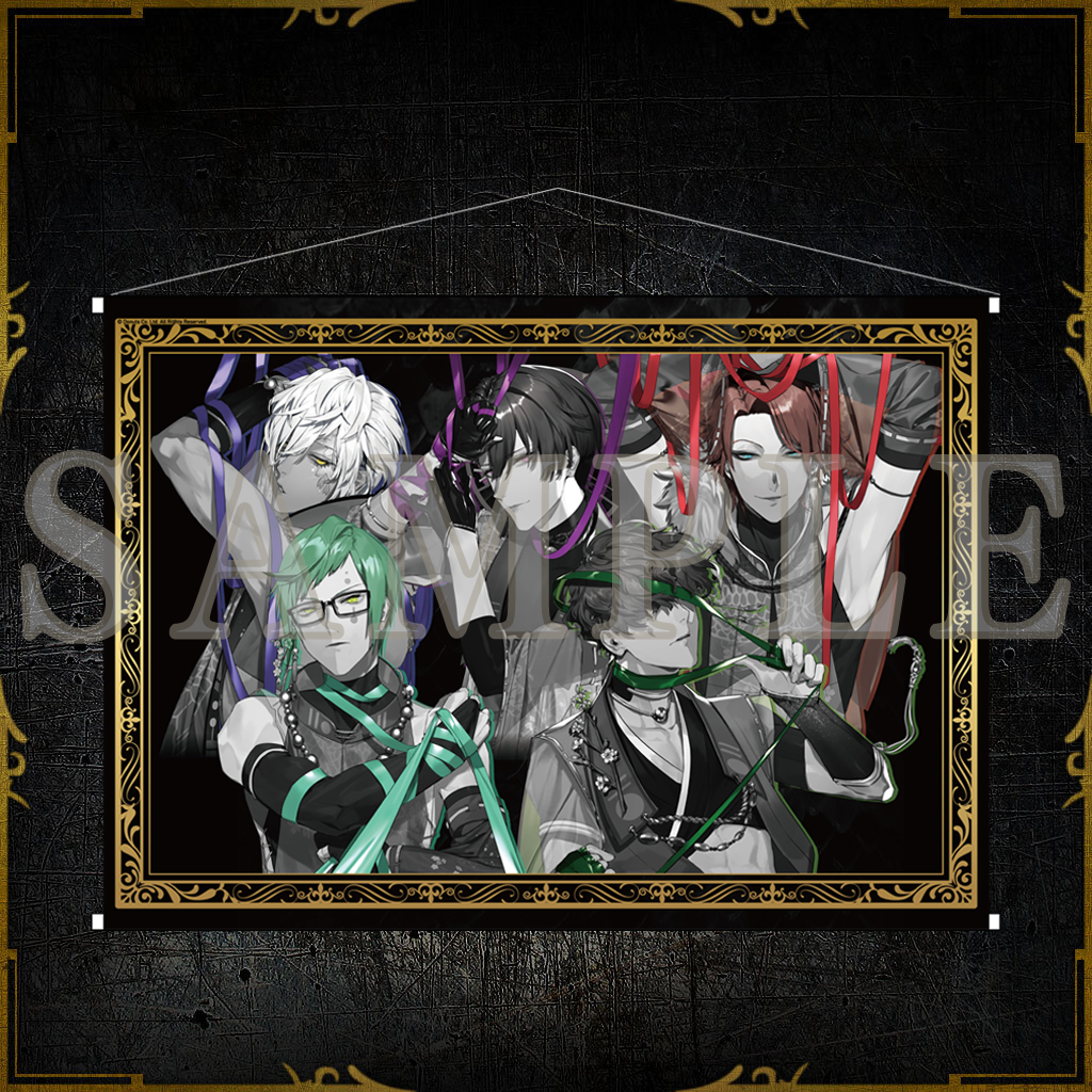 B2サイズ タペストリー teamC – ブラックスター -Theater