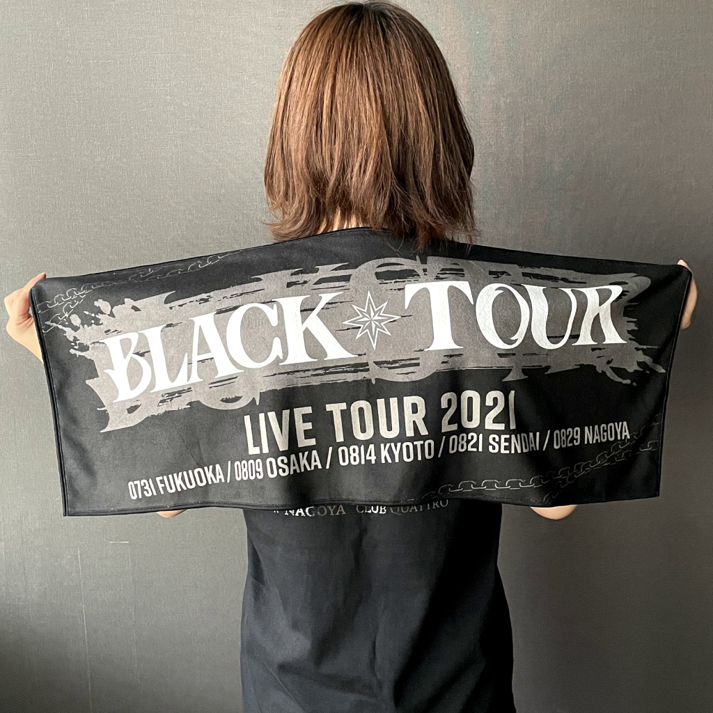 BLACK TOUR タオル – ブラックスター -Theater Starless- Official Store BLACK TOUR タオル – ブラックスター -Theater Starless- Official Store