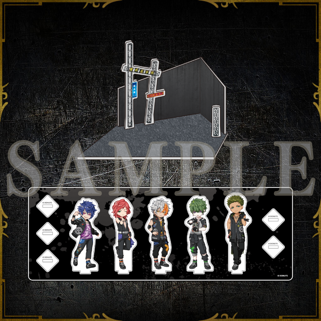 アクリルジオラマ BLACK LIVE ver. teamB – ブラックスター -Theater アクリルジオラマ BLACK LIVE ver. teamB – ブラックスター -Theater