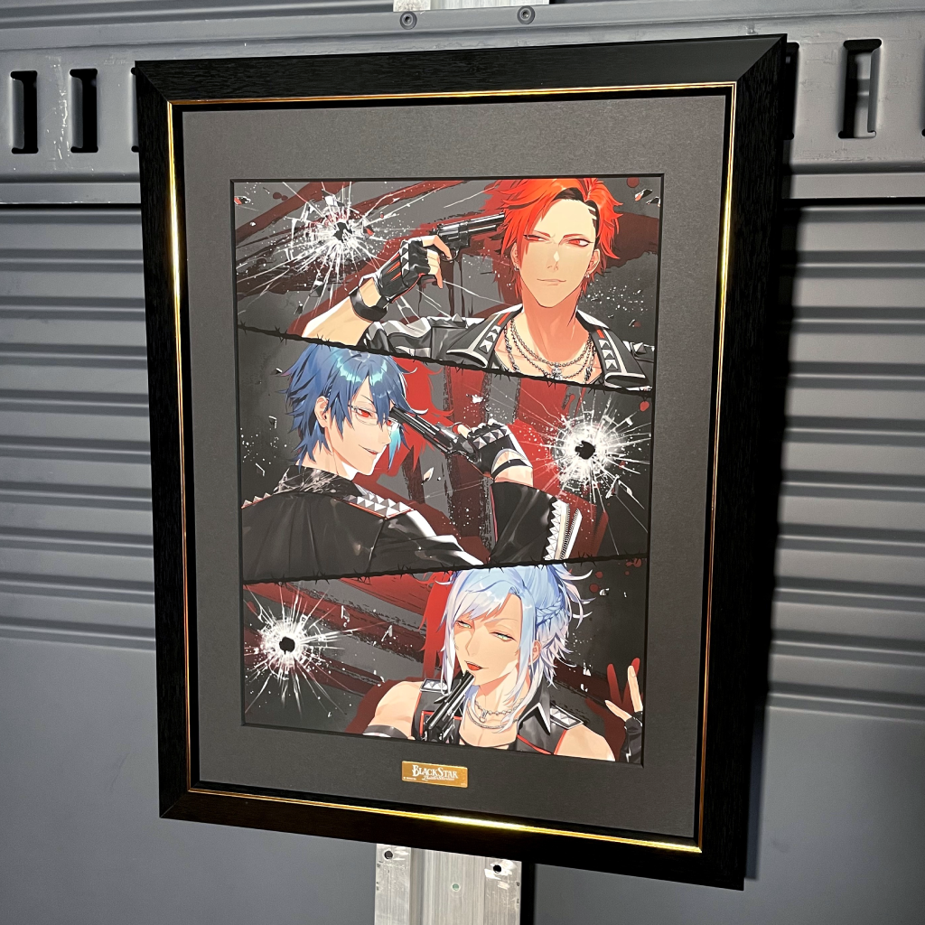 原画 複製原画 08(黒曜・鷹見・晶) – ブラックスター -Theater