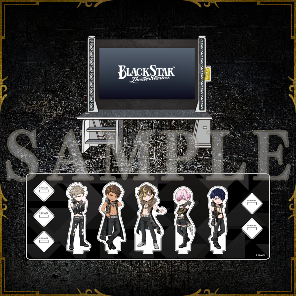 アクリルジオラマ BLACK LIVE ver. teamK – ブラックスター -Theater アクリルジオラマ BLACK LIVE ver. teamK – ブラックスター -Theater