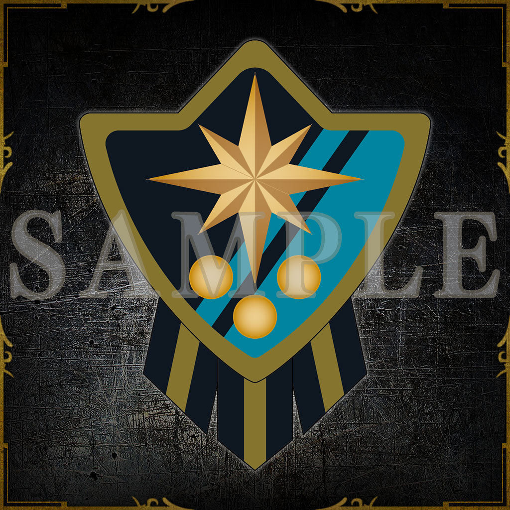 1周年記念ワッペンバッジ＋ポストカード チームP – ブラックスター