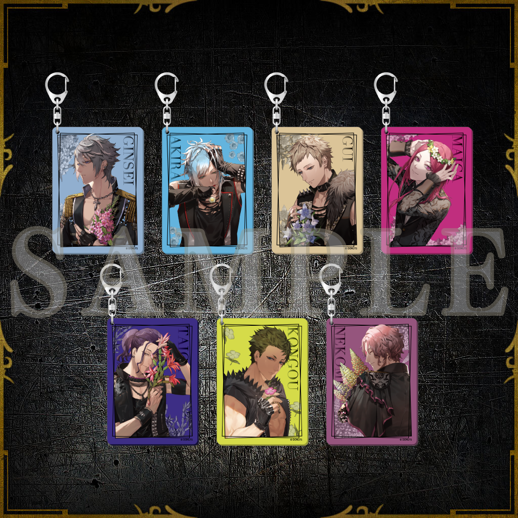 アクリルカードキーチェーン GAME SONG COLLECTION Season4ver アクリルカードキーチェーン GAME SONG COLLECTION Season4ver