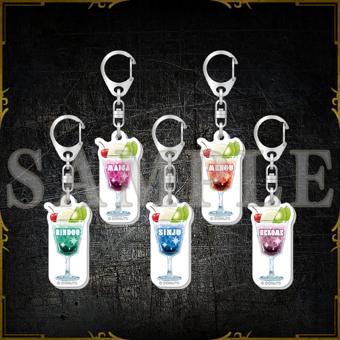 グラスマーカー風チャームセット – ブラックスター -Theater Starless グラスマーカー風チャームセット – ブラックスター -Theater Starless