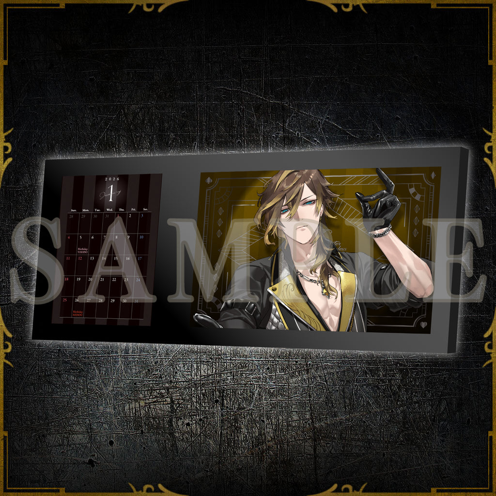 AGF2025 卓上カレンダー – ブラックスター -Theater Starless