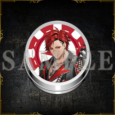 停止 藍 AGF 箔押し レア 缶バッジ アクスタ フォトカード 吉原 ブラスタ AGF2025 カジノチップ風ハンドクリーム – ブラックスター -Theater