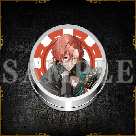 AGF2025 カジノチップ風ハンドクリーム – ブラックスター -Theater