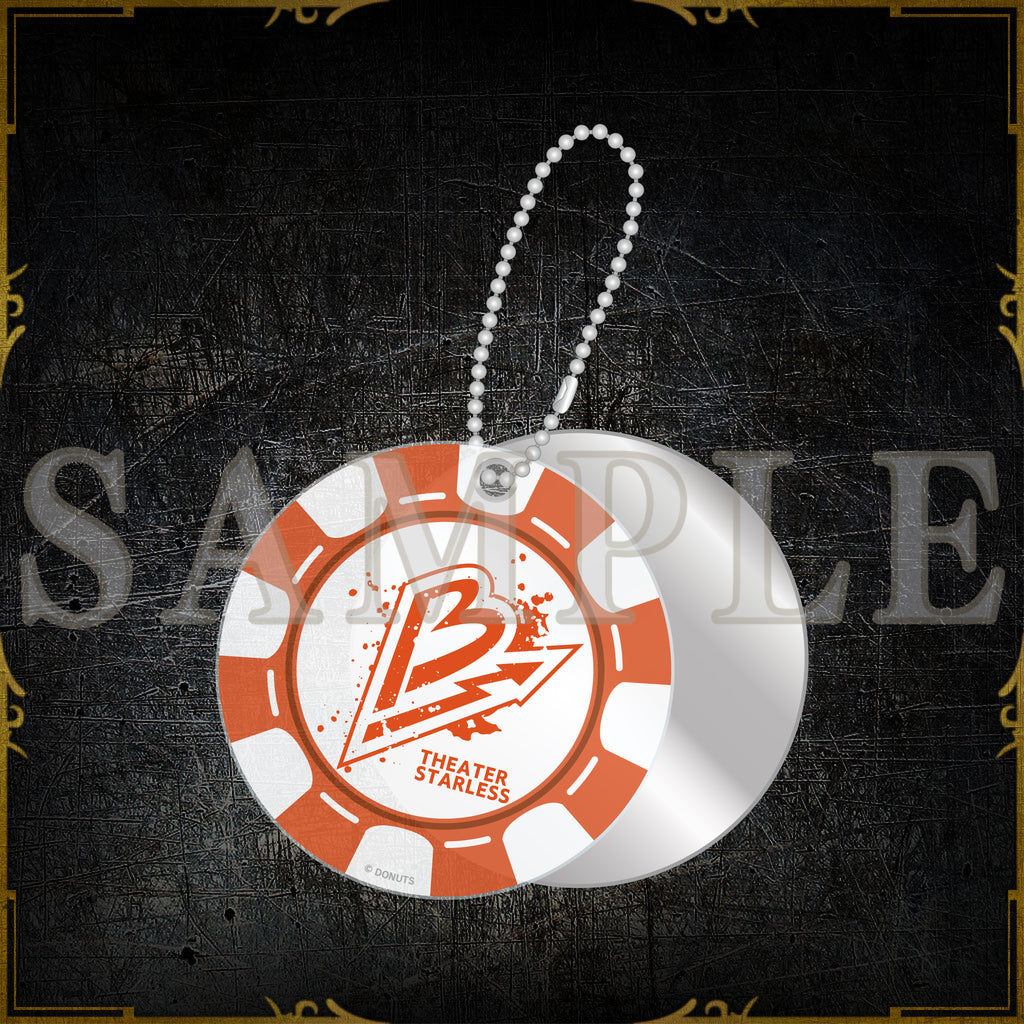 AGF2025 カジノチップ風スライドミラー – ブラックスター -Theater