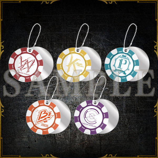 AGF2025 カジノチップ風スライドミラー – ブラックスター -Theater