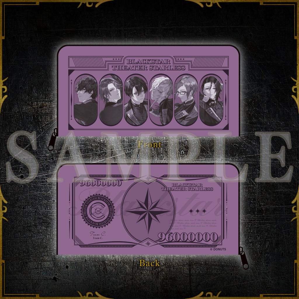 AGF2025 マネー風ポーチ – ブラックスター -Theater Starless