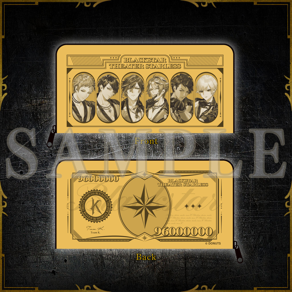 AGF2025 マネー風ポーチ – ブラックスター -Theater Starless