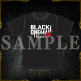 BLACK ONE-MAN Painted W Tシャツ