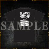 BLACK ONE-MAN Painted W Tシャツ