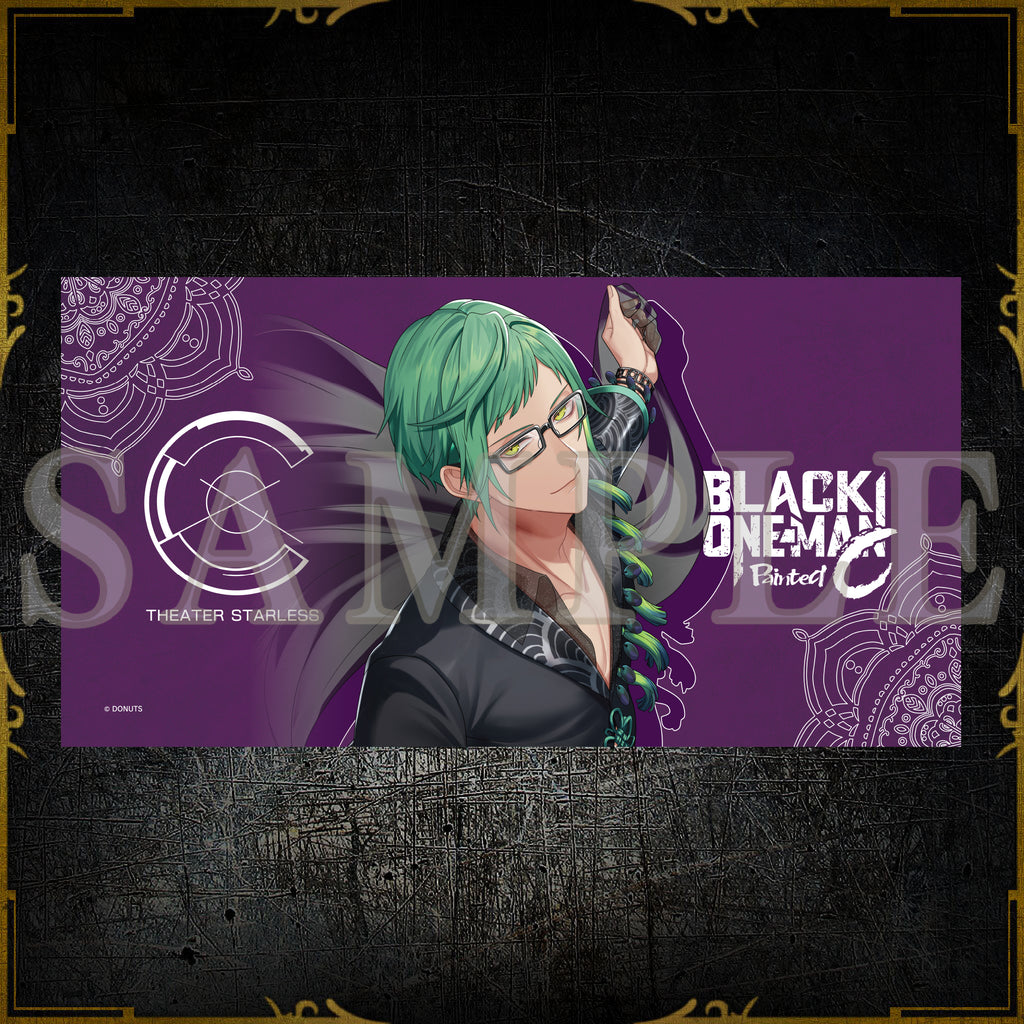 受注生産限定】ビッグバスタオル Painted C – ブラックスター -Theater