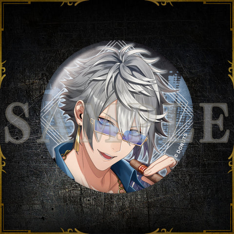 57㎜缶バッジ Painted Kver. – ブラックスター -Theater Starless