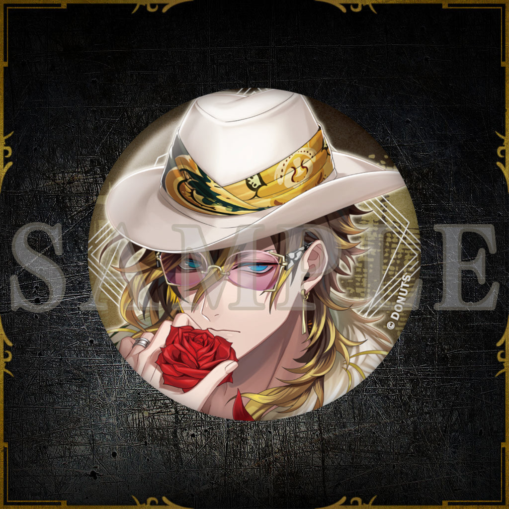57㎜缶バッジ Painted Kver. – ブラックスター -Theater Starless