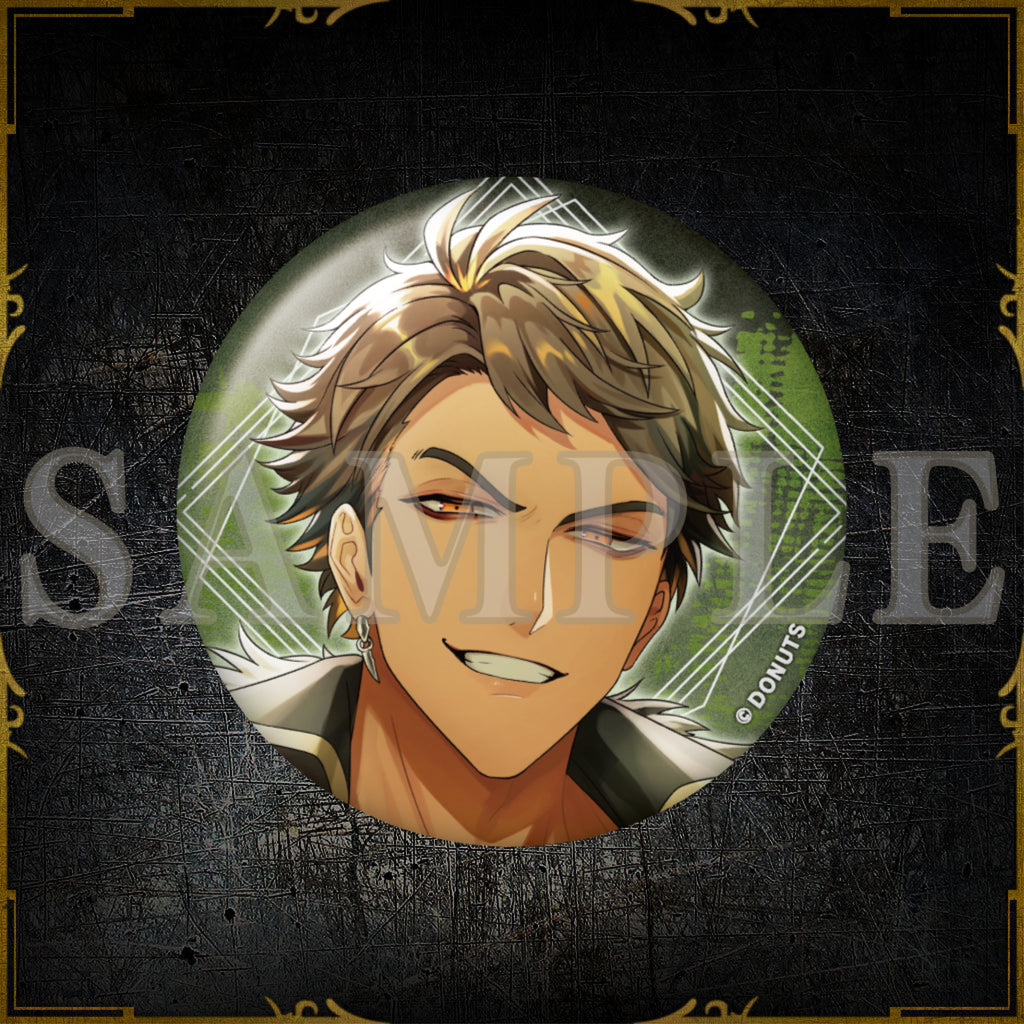 57㎜缶バッジ Painted Kver. – ブラックスター -Theater Starless