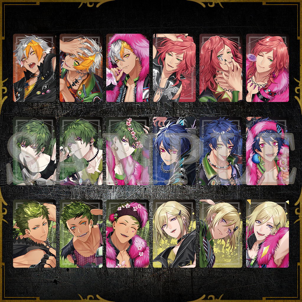 ビジュアルフォトカード Painted Bver. – ブラックスター -Theater