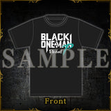 BLACK ONE-MAN Painted P Tシャツ