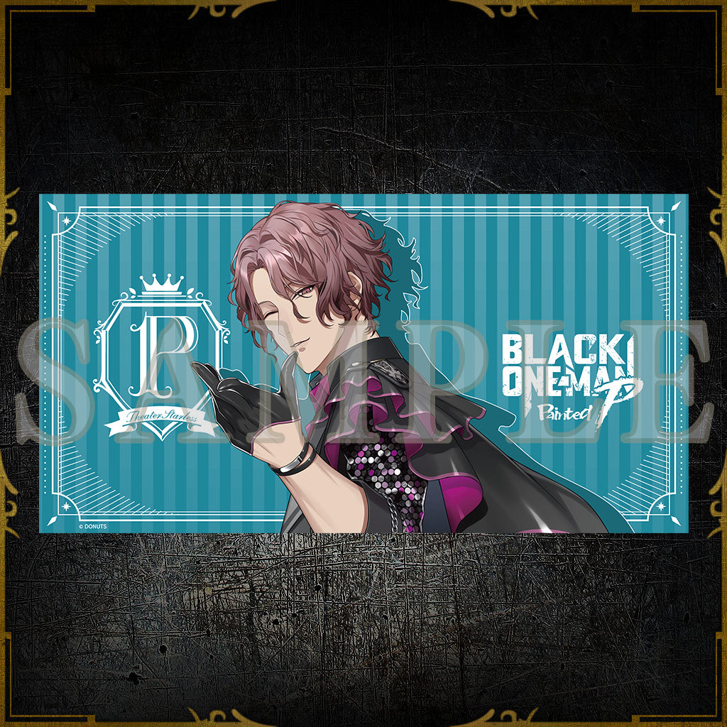 受注生産限定】ビックバスタオル Painted P – ブラックスター -Theater