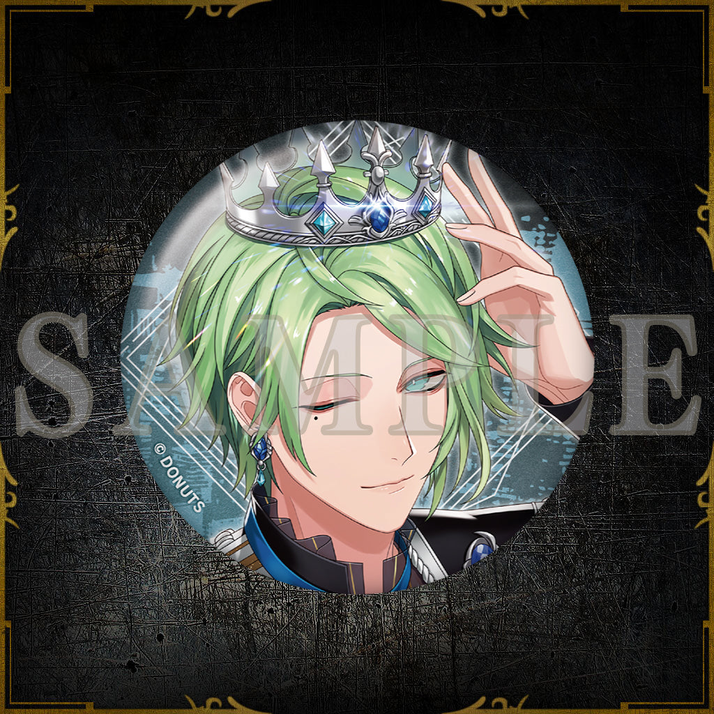 57㎜缶バッジ Painted Pver. – ブラックスター -Theater Starless