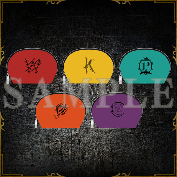 レザー風ポーチ AGF2024 – ブラックスター -Theater Starless