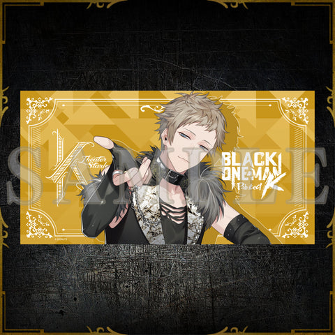 受注生産限定】ビックバスタオル Painted K – ブラックスター -Theater
