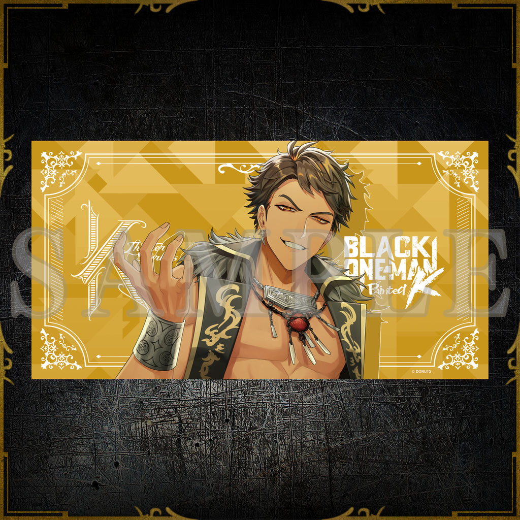 受注生産限定】ビックバスタオル Painted K – ブラックスター -Theater