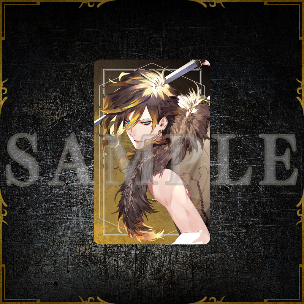 ビジュアルフォトカード Painted Kver. – ブラックスター -Theater