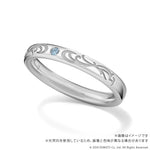 【U-TREASUREコラボ】Team K カラーストーンリング プラチナ