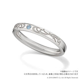 【U-TREASUREコラボ】Team K カラーストーンリング シルバー