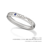 【U-TREASUREコラボ】Team K カラーストーンリング シルバー
