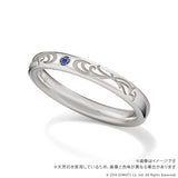 【U-TREASUREコラボ】Team K カラーストーンリング シルバー