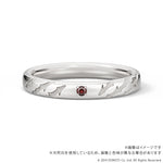 【U-TREASUREコラボ】Team W カラーストーンリング シルバー