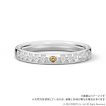 【U-TREASUREコラボ】Team B カラーストーンリング プラチナ